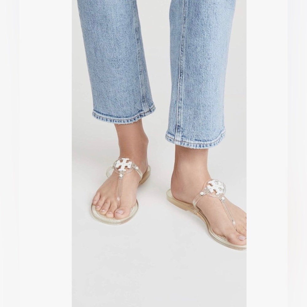 Tory Burch Women's Miller Thong Flip Flops 8